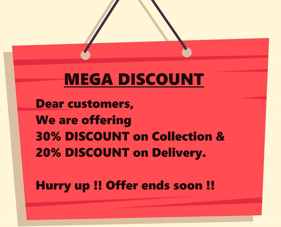 mega discount